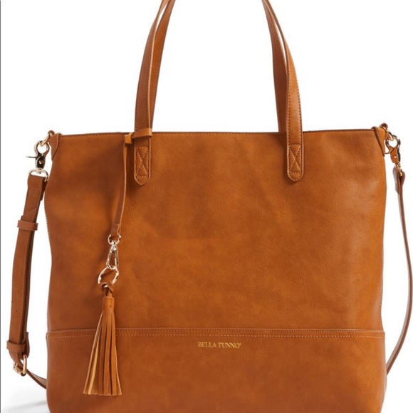 Bella Tunno Handbags - Bella Tunno Diaper Bag in Cognac